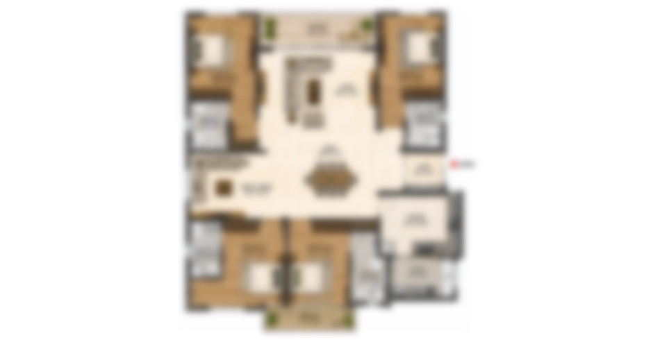 Kohinoor Dombivli Ground Floor Plan